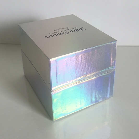 NEW NIB Juicy Couture Wrist Watch Black Label Red Goldtone Rhinestones - Picture 9 of 12